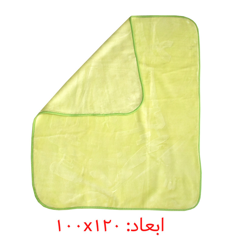 پتوی نوزادی پانادورا مدل Emboss baby سایز 120x100 سانتی متر