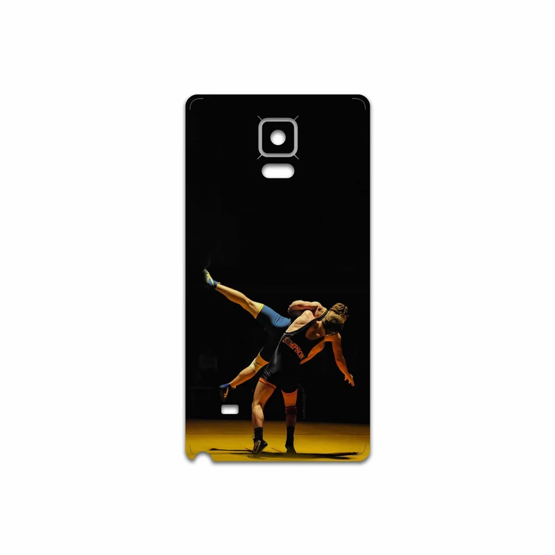 برچسب پوششی ماهوت مدل Wrestling مناسب برای گوشی موبایل سامسونگ Galaxy Note 4
