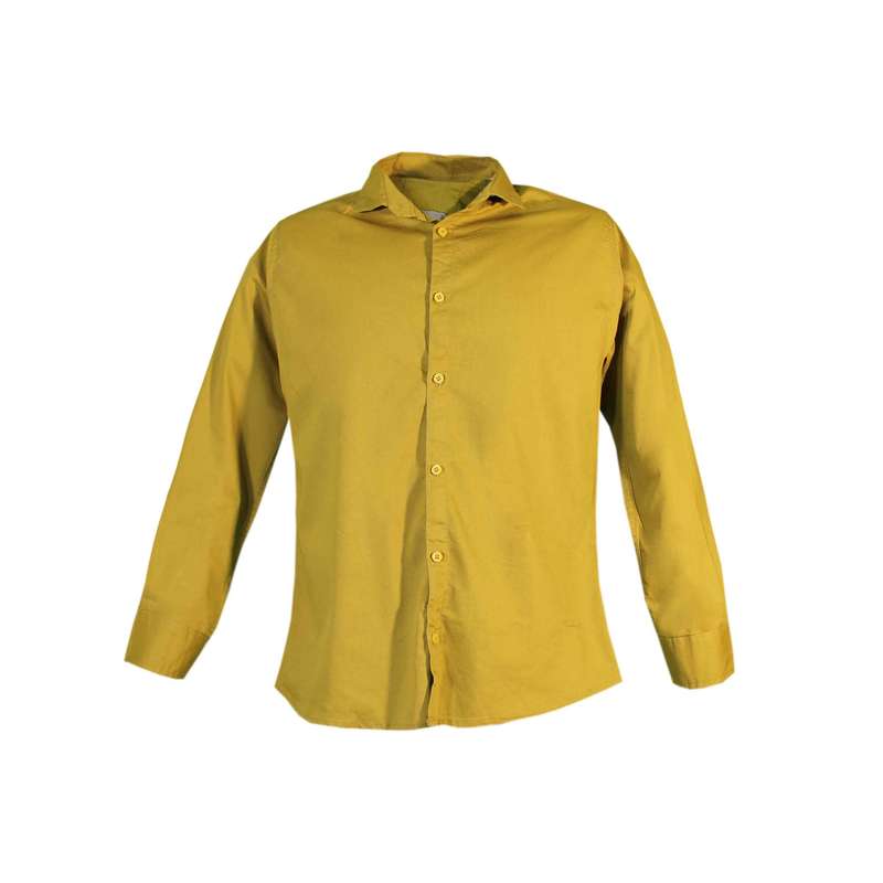 پیراهن آستین بلند مردانه مدل کتان کونیگ 32