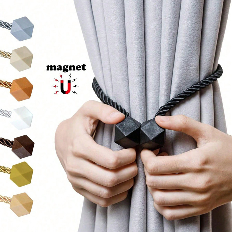 پرده جمع کن مدل Ropesqub01 مجموعه دو عددی