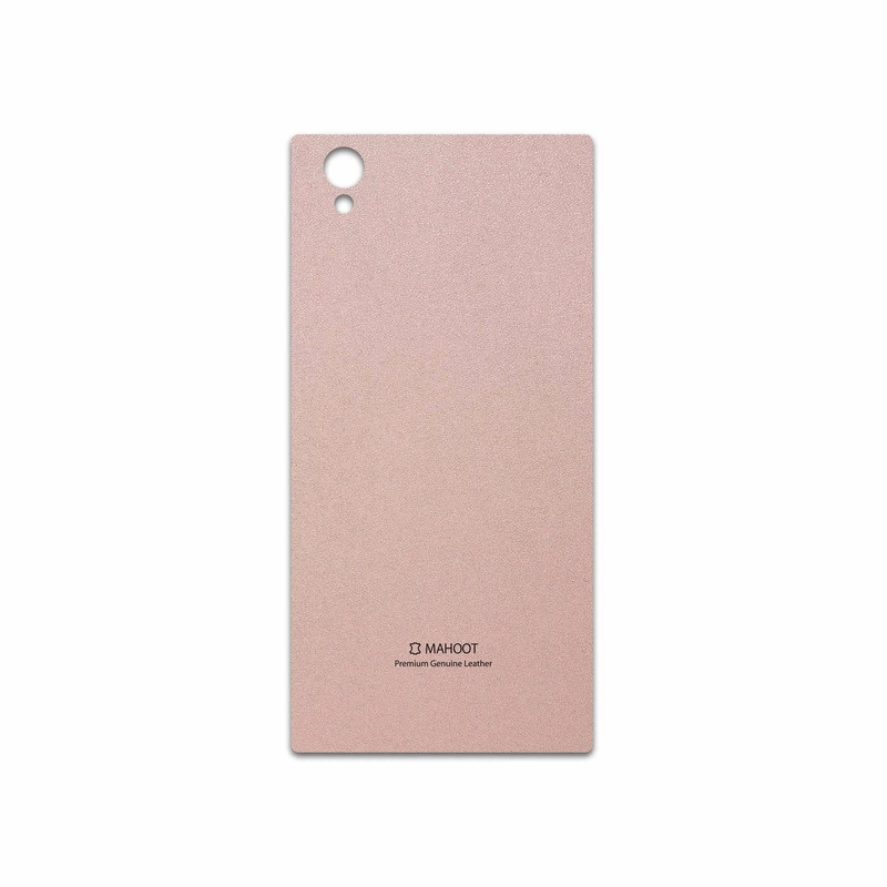 برچسب پوششی ماهوت مدل Rose Gold Leather مناسب برای گوشی موبایل سونی Xperia L1