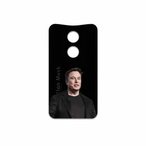 MAHOOT Elon Musk Cover Sticker for Motorola Moto X 2014
