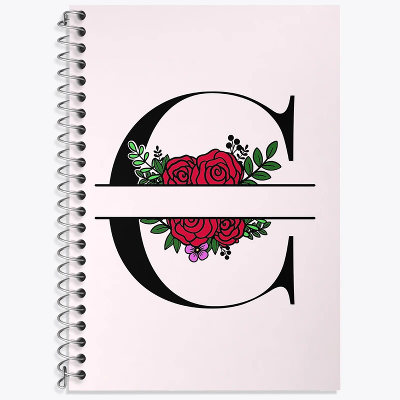 دفتر لغت 50 برگ خندالو طرح حرف C کد N3334