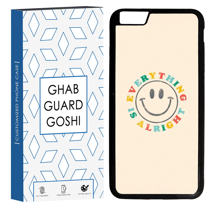 کاور قاب گارد گوشی طرح خوشحال کد TPU-247 مناسب برای گوشی موبایل اپل Iphone 6 PLUS / 6S PLUS