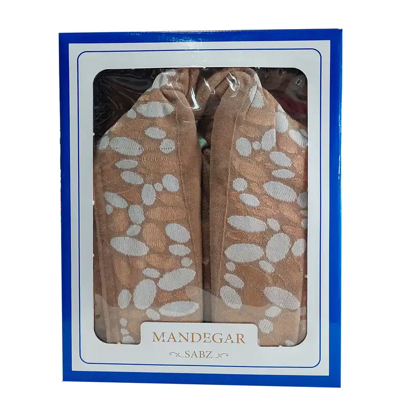 حوله پالتویی ماندگار مدل مروارید سایز 125