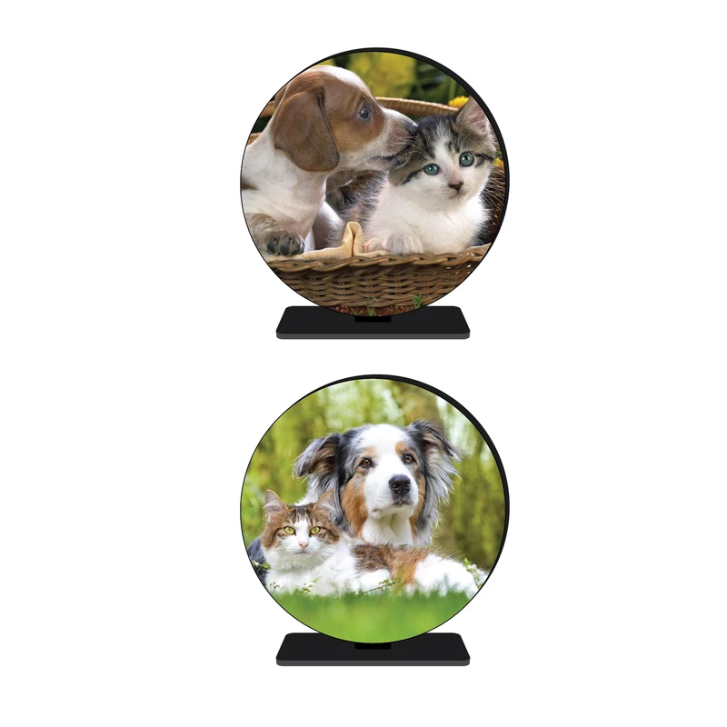 استند رومیزی تزیینی مدل حیوانات طرح دوستی کد 5 مجموعه 2 عددی