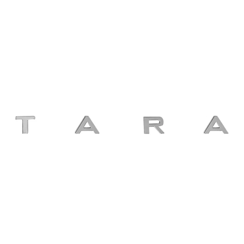آرم صندوق عقب خودرو کالانیکس مدل PUG-TARALAT-100197 طرح لاتین مناسب برای تارا