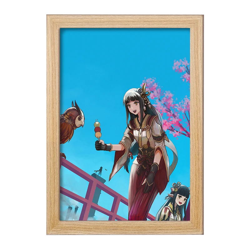 تابلو خندالو مدل بازی شکارچی هیولا (Monster Hunter) کد 33250