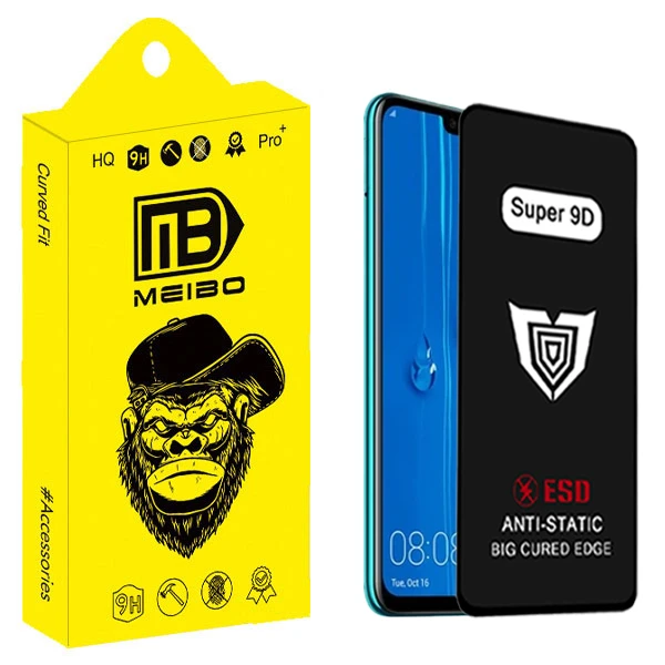 محافظ صفحه نمایش میبو مدل Super 9D مناسب برای گوشی موبایل هوآوی  Y9 2019/ 8X / Y8s