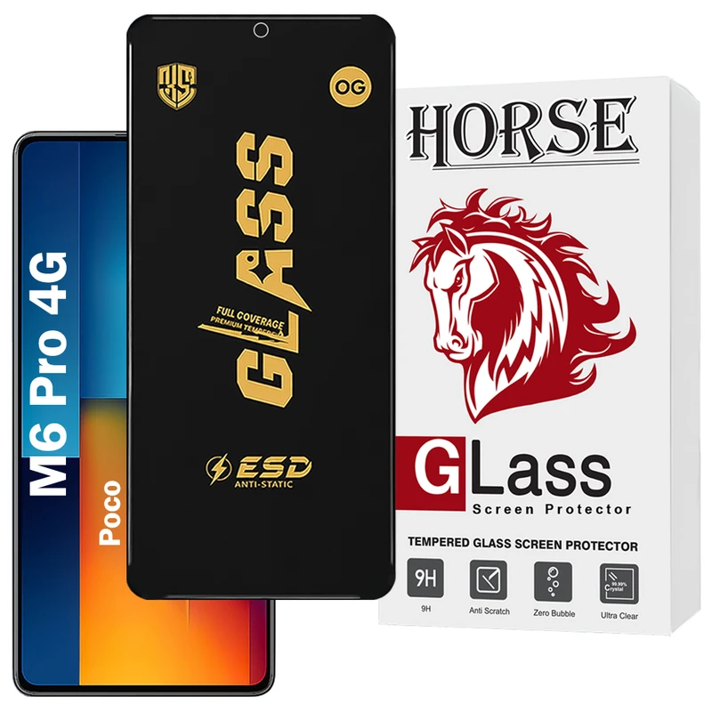 محافظ صفحه نمایش هورس مدل OGESDH مناسب برای گوشی موبایل شیائومی Poco M6 Pro 4G