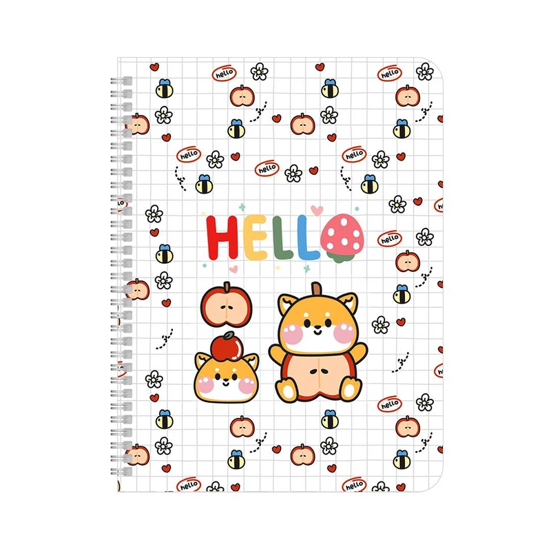 دفتر زبان 60 برگ پانداک مدل 4خط کد 005