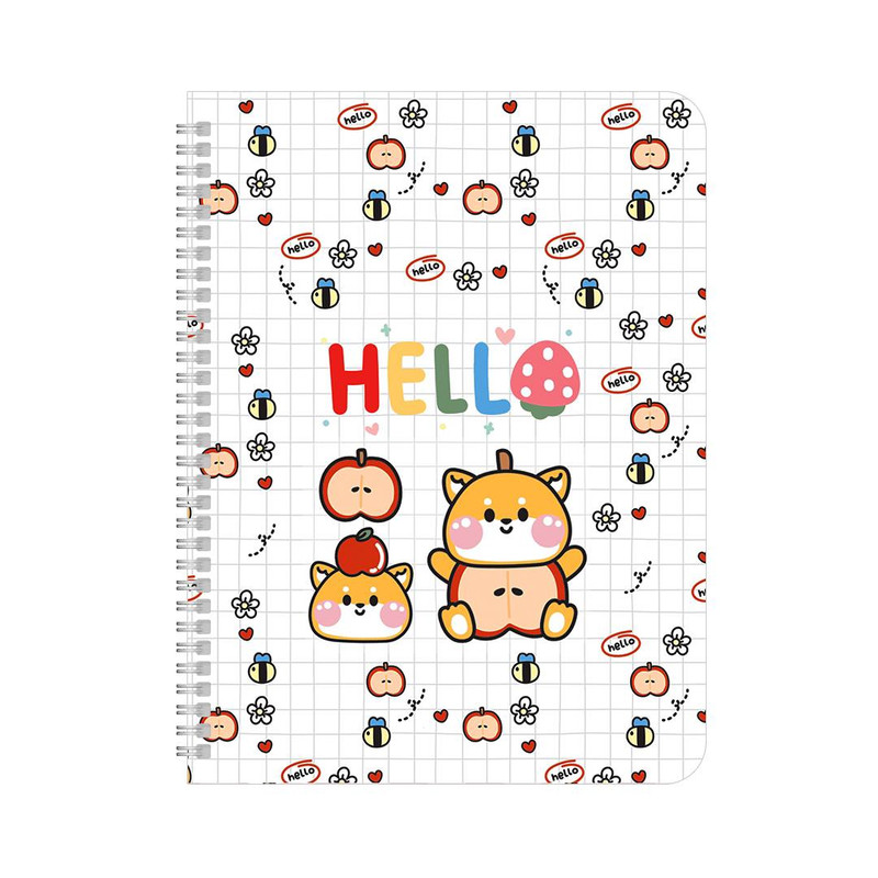 دفتر زبان 60 برگ مدل 4 خط کد A05