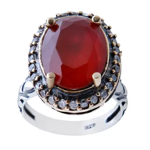  انگشتر نقره زنانه بازرگانی میلادی کد  AW_369