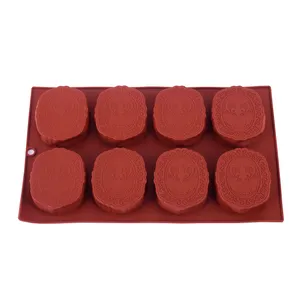 قالب شیرینی مدل قاب طرحدار 8 خانه super mart