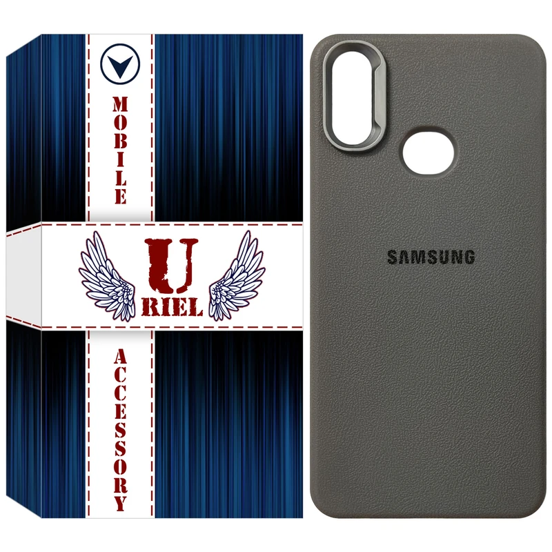 کاور یوریل مدل قاب Leather Design طرح چرمی مناسب برای گوشی موبایل سامسونگ Galaxy A10S