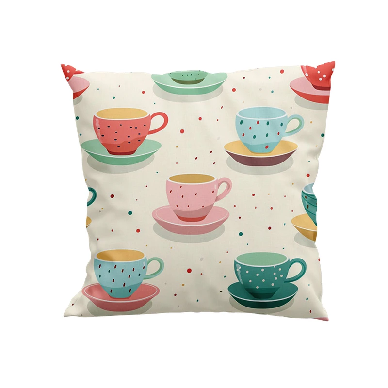 کوسن پاد آفرین مدل فنجان ها کد DKK787