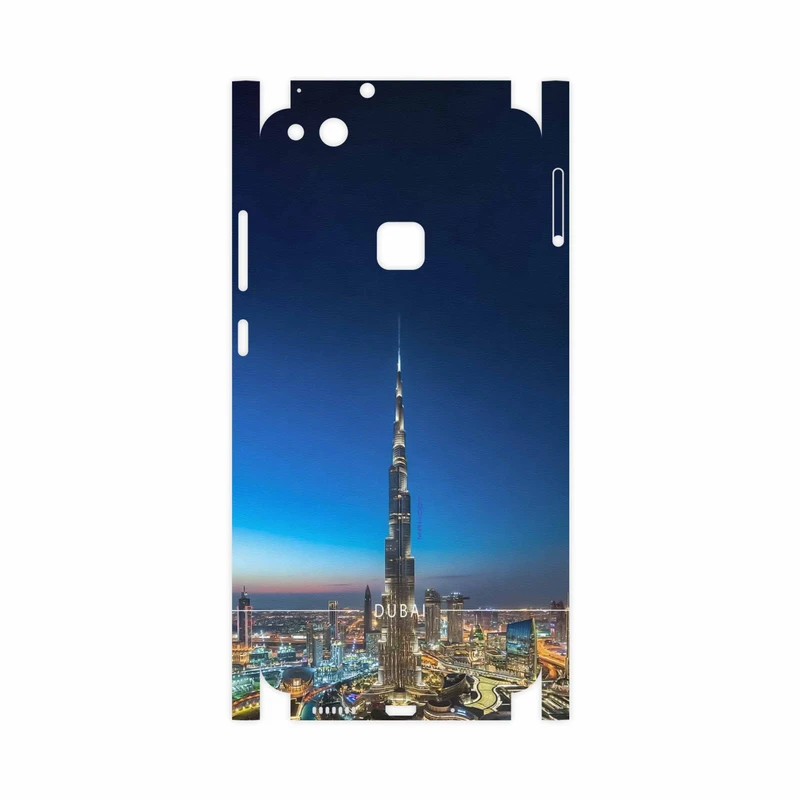 برچسب پوششی ماهوت مدل Dubai-City-FullSkin مناسب برای گوشی موبایل هوآوی P10 Lite
