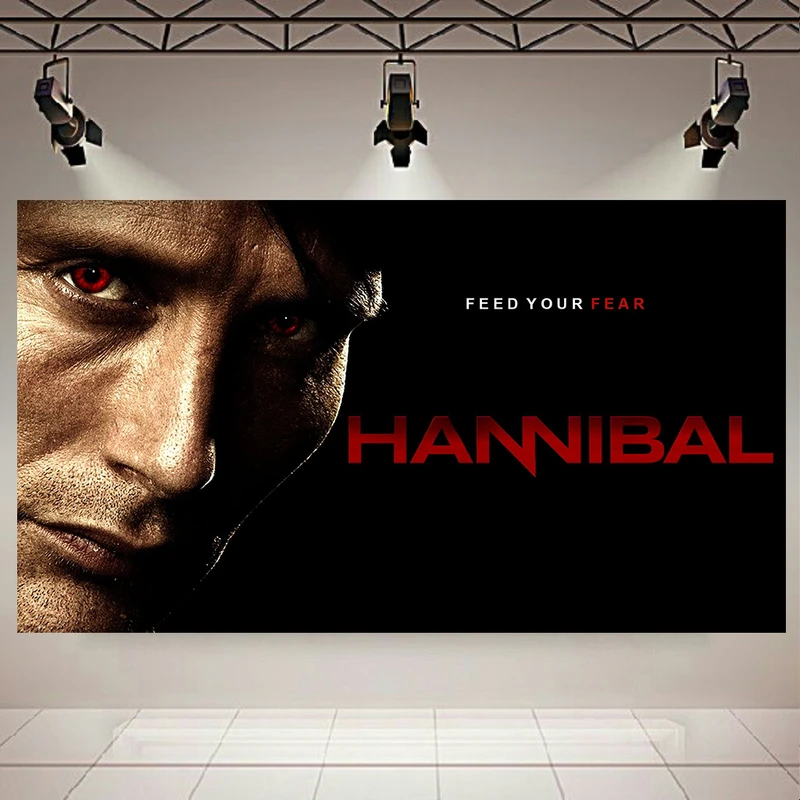 پوستر طرح هانیبال لکتر مدل Hannibal : FEED YOUR FEAR کد AR1820