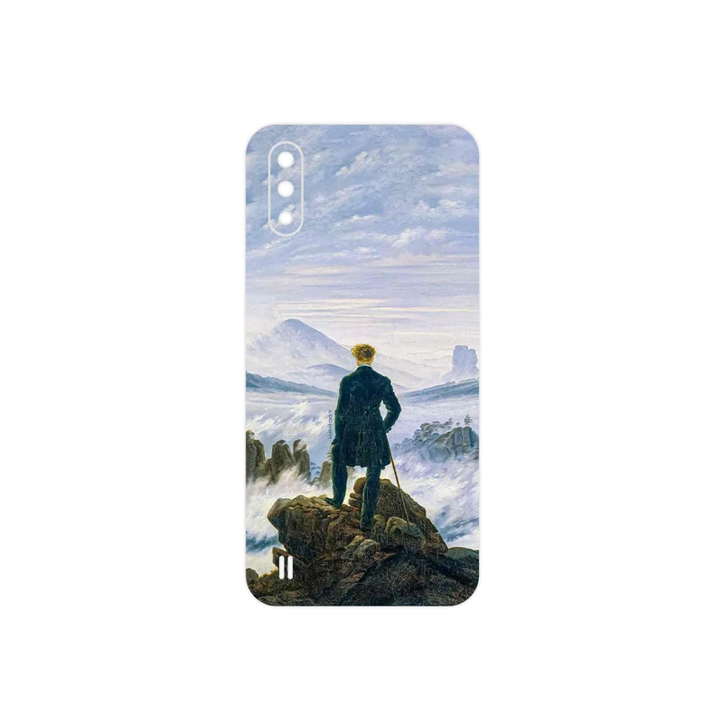 برچسب پوششی ماهوت مدل Wanderer above the Sea of Fog مناسب برای گوشی موبایل سامسونگ Galaxy A01
