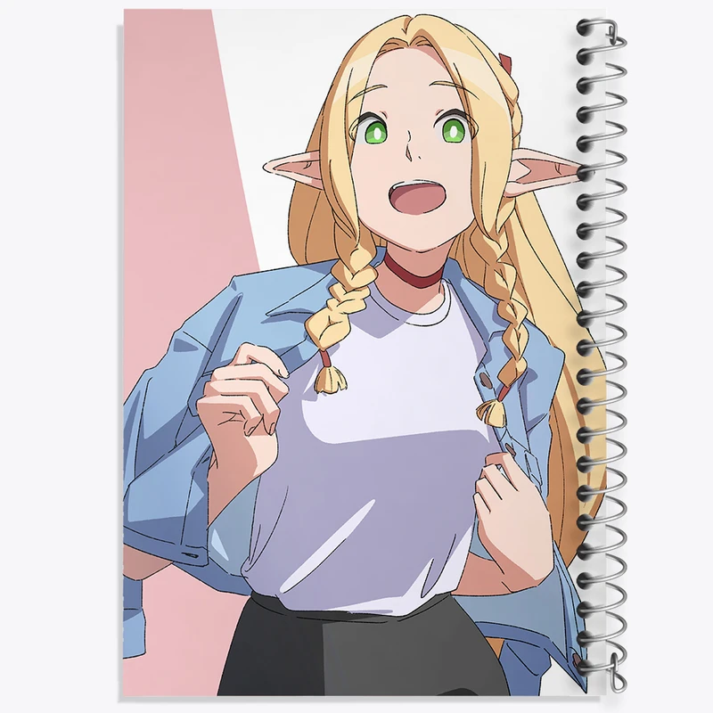 دفتر لیست خرید 50 برگ خندالو طرح مارسیل انیمه خوشمزه در سیاه چال کد 35916