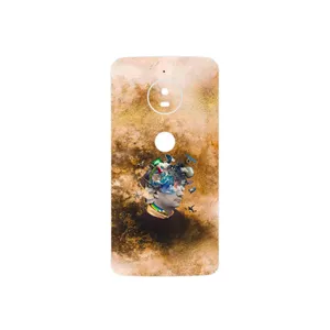 MAHOOT Collage of surreal Portrait of Men Cover Sticker for Motorola Moto G5