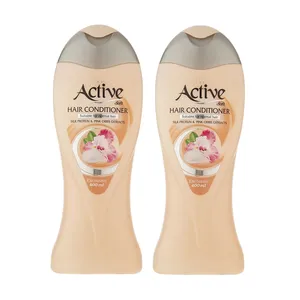 نرم‌کننده مو اکتیو مدل 01 حجم 400 میلی‌لیتر مجموعه 2 عددی