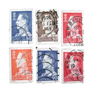 تمبر یادگاری مدل تاریخی دانمارک کد DS5161 مجموعه 6 عددی