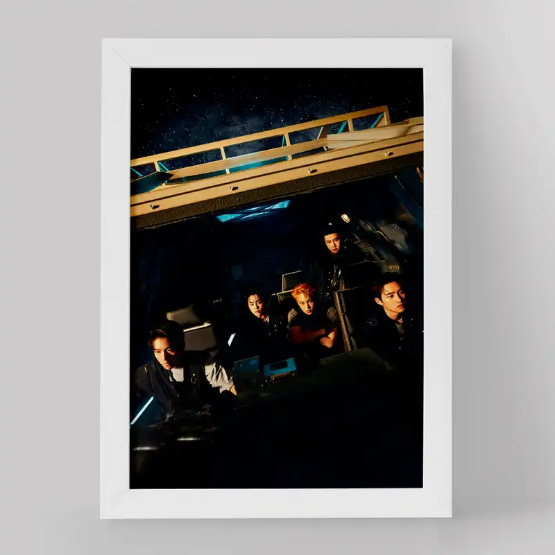 تابلو خندالو مدل گروه اکسو EXO کد 16829