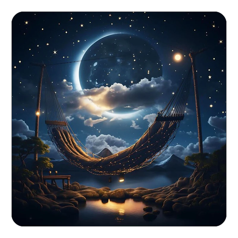 مگنت کاکتی طرح ماه و ستاره مدل mp52749