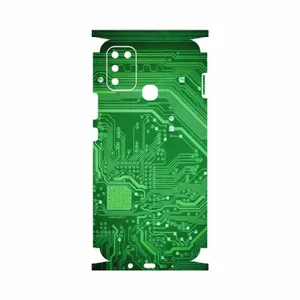 MAHOOT Green-Printed-Circuit-Board-FullSkin Cover Sticker for Infinix Hot 10 Play