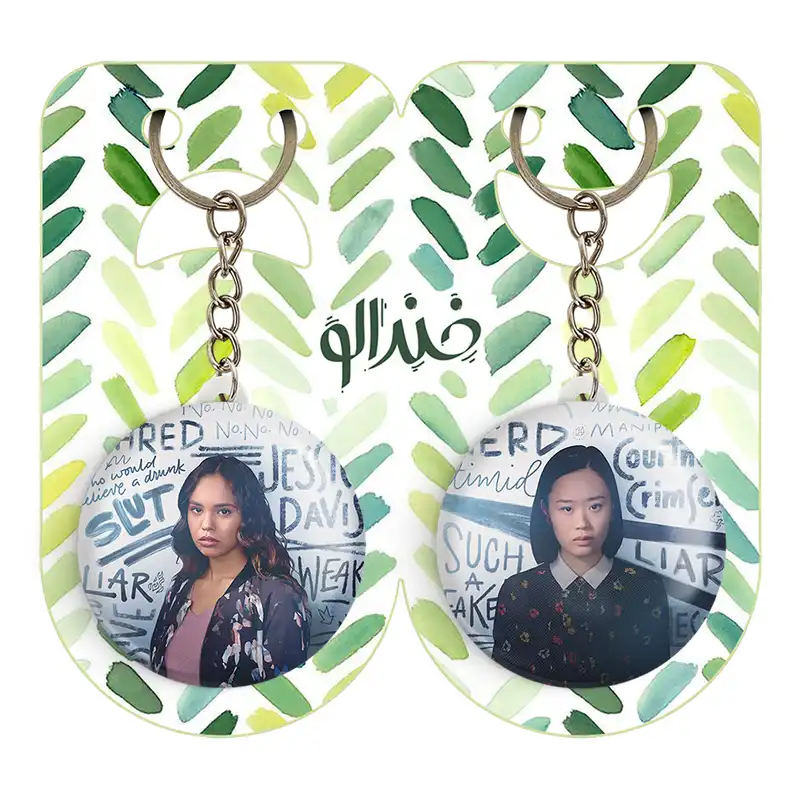 جاکلیدی خندالو مدل کورتنی و جسیکا 13دلیل برای اینکه Reasons Why13 کد 2032820331 مجموعه 2 عددی