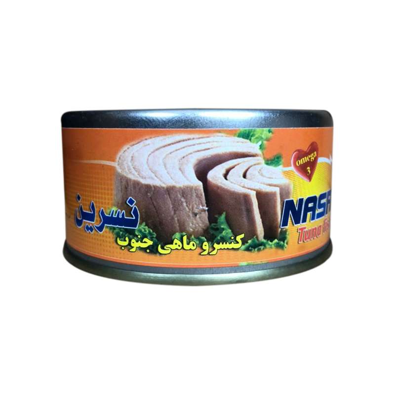 کنسرو ماهی تن در روغن نسرین - 180 گرم