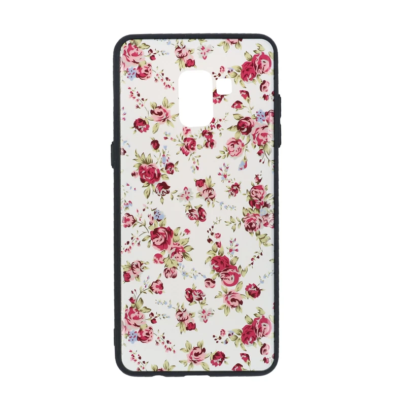 کاور طرح گل کد 03 مناسب برای گوشی موبایل سامسونگ Galaxy A8 Plus /A730