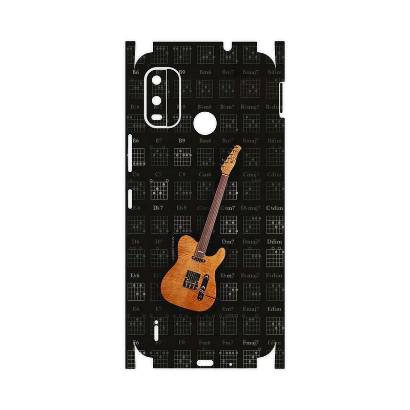 برچسب پوششی ماهوت مدل Guitar_Instrument-FullSkin مناسب برای گوشی موبایل نوکیا G11 Plus