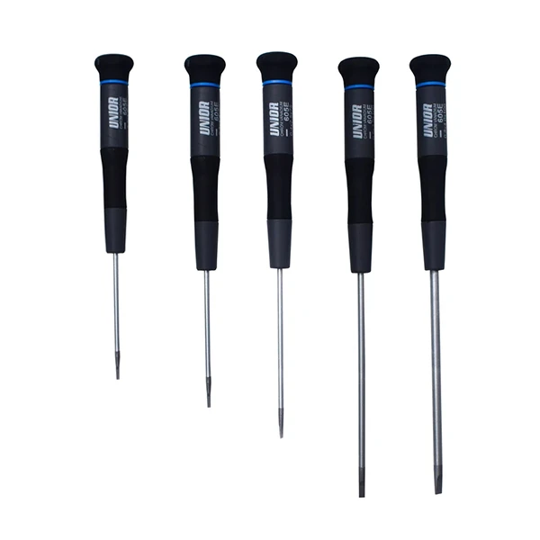 پیچ گوشتی ساعتی یونیور مدل 606CS5E بسته 5 عددی