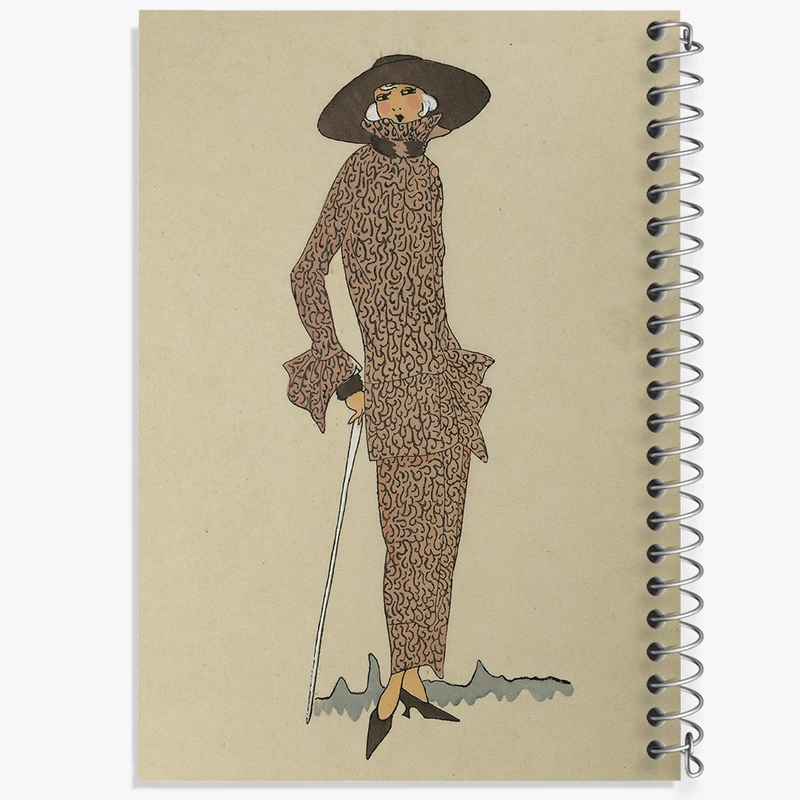 دفتر شطرنجی 50 برگ خندالو طرح فیگور دخترانه کد N2477