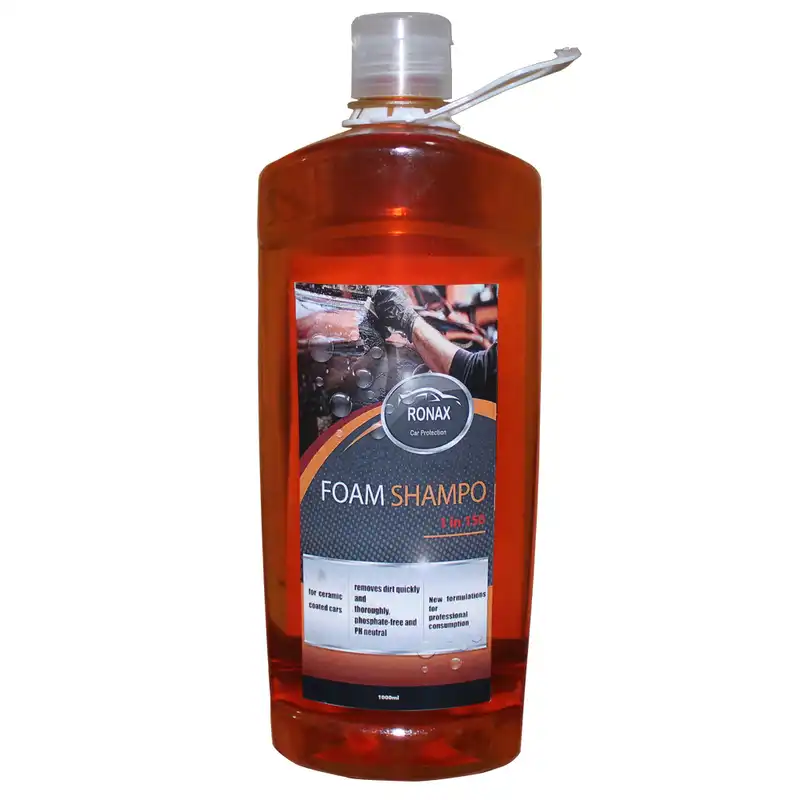 شامپو تمیز کننده خودرو روناکس مدل cw حجم ۱۰۰۰ میلی لیتر