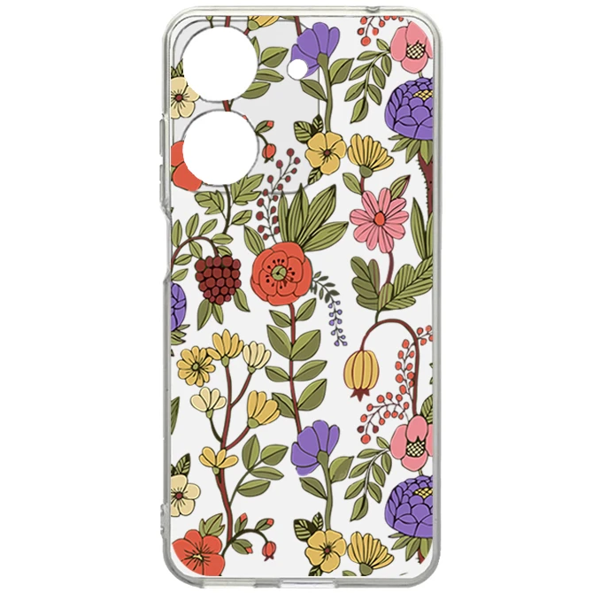 کاور طرح Tiny Flower مناسب برای گوشی موبایل شیائومی Redmi 13C