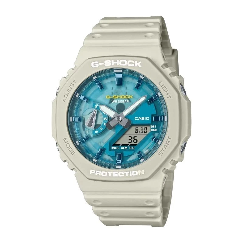 ساعت مچی عقربه‌ای کوارتز مردانه کاسیو مدل G-SHOCK GA-2100AS-5ADR