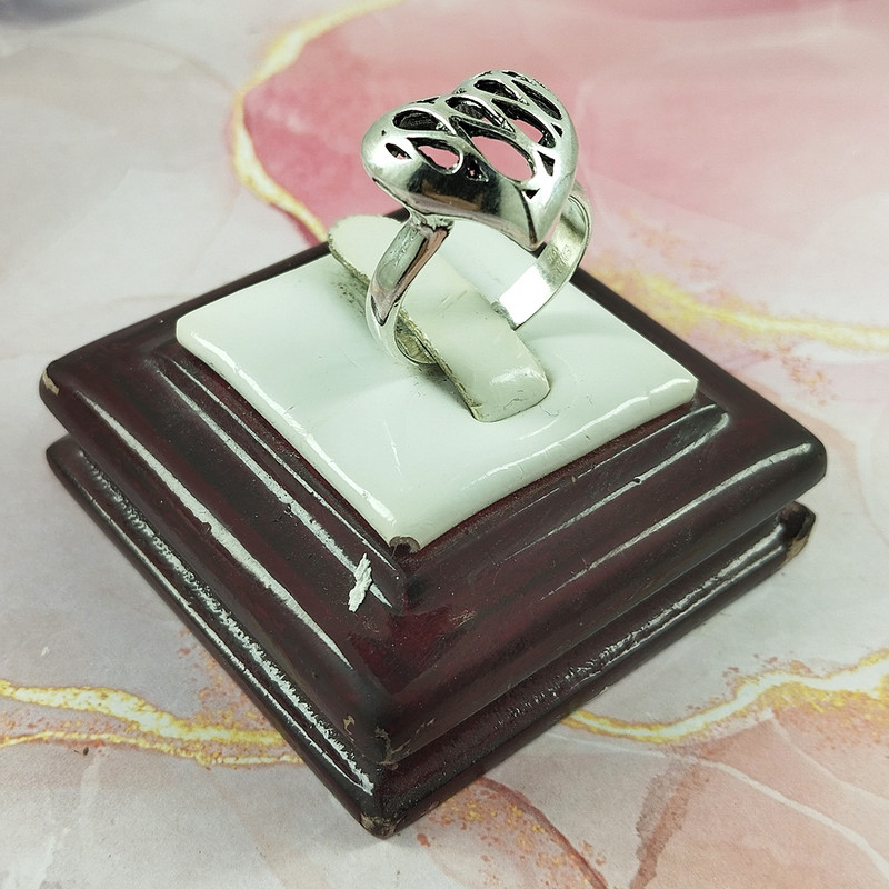 انگشتر نقره زنانه سلین کالا مدل قلب کد 181