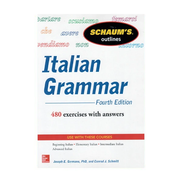 کتاب italian grammar schaums outline beginning up to advanced اثر جمعی از نویسندگان انتشارات هدف نوین