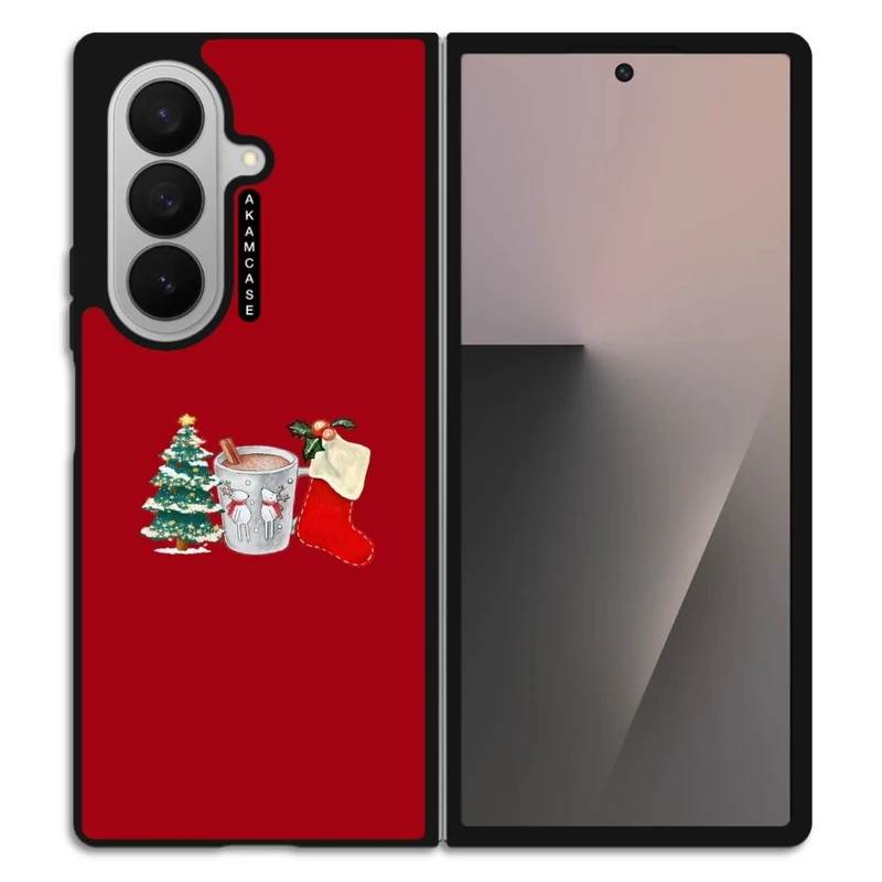کاور آکام مدل AMC-WSGZFOLD7-CHRISTMAS-11 مناسب برای گوشی موبایل سامسونگ Galaxy Z Fold 7