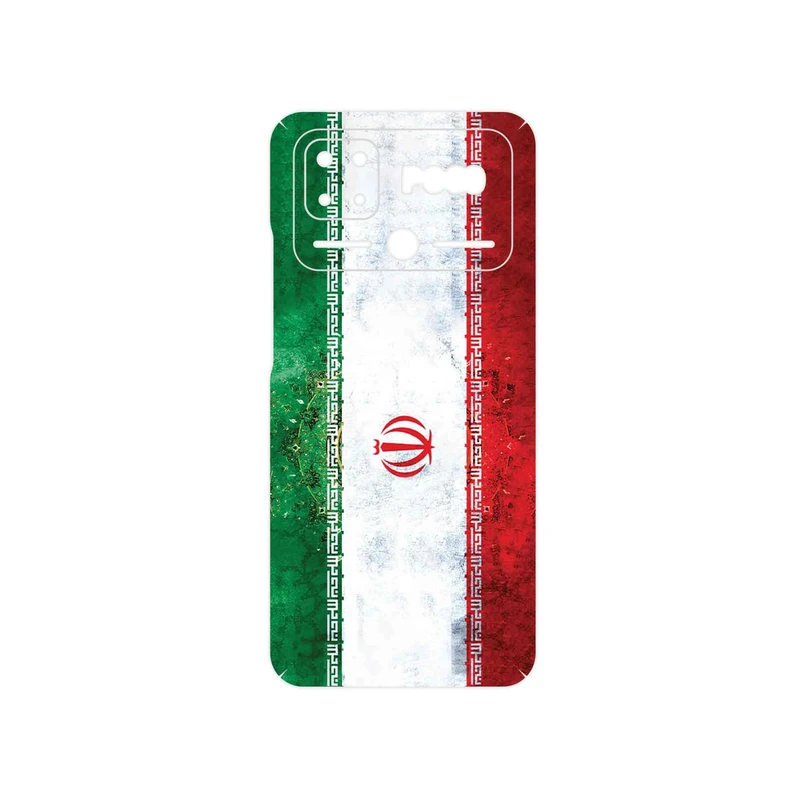 برچسب پوششی ماهوت مدل IRAN_Flag_1 مناسب برای گوشی موبایل شیائومی Poco C40
