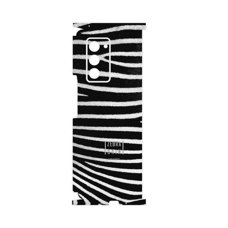 برچسب پوششی ماهوت مدل Zebra Skin-FullSkin مناسب برای گوشی موبایل سامسونگ Galaxy Z FOLD 2