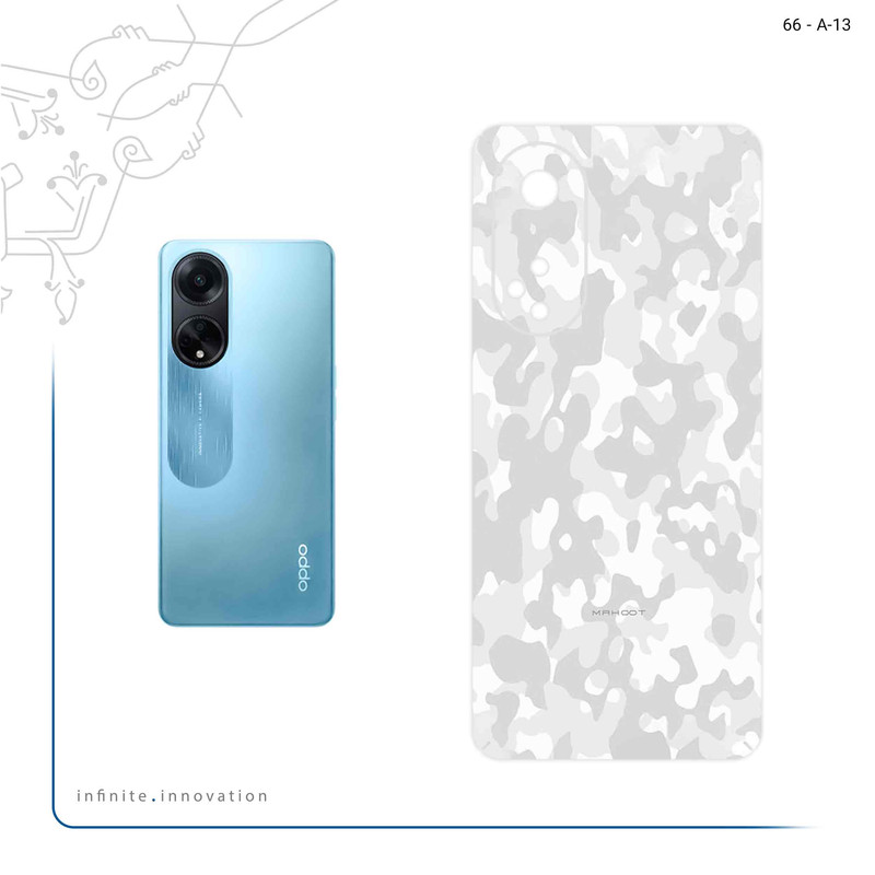 برچسب پوششی ماهوت مدل Army_Snow مناسب برای گوشی موبایل اپو A98