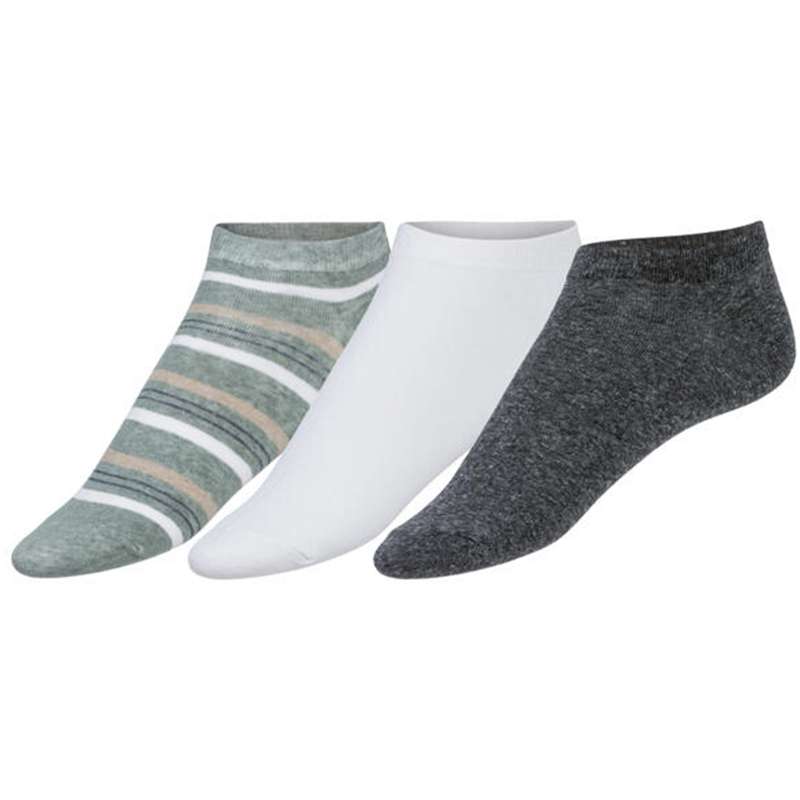 جوراب مردانه لیورجی کد linen2022StripG مجموعه سه عددی