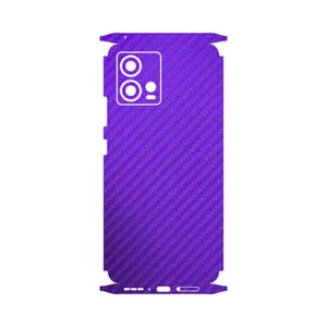 MAHOOT Purple-Fiber-FullSkin Cover Sticker for Motorola Edge 30 Fusion