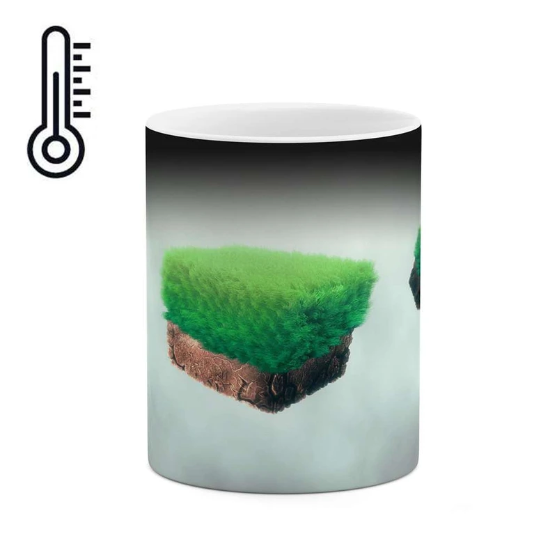 ماگ حرارتی کاکتی مدل ماینکرافت کد mgh13070