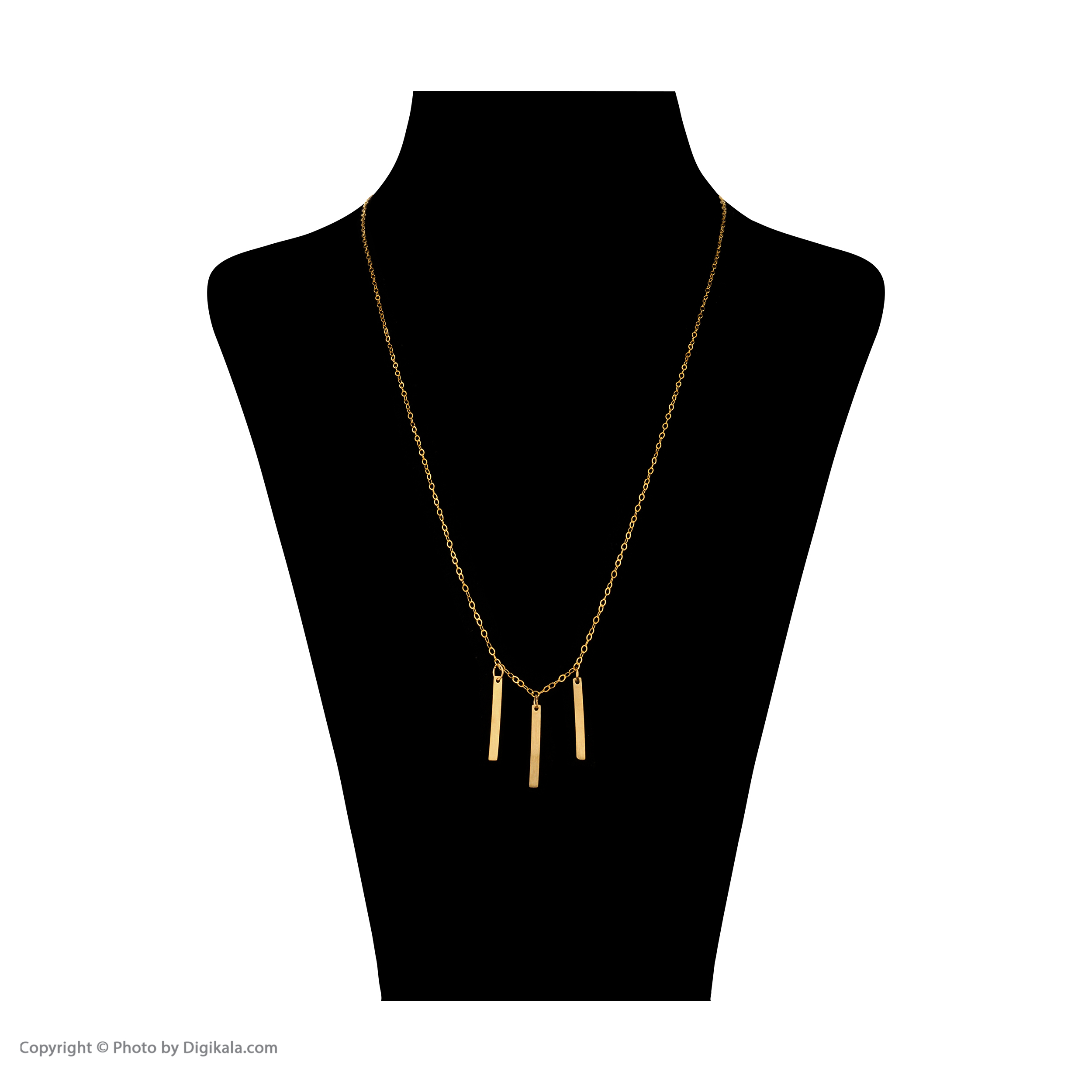 گردنبند طلا 18 عیار زنانه زرمان مدل ZMM1615