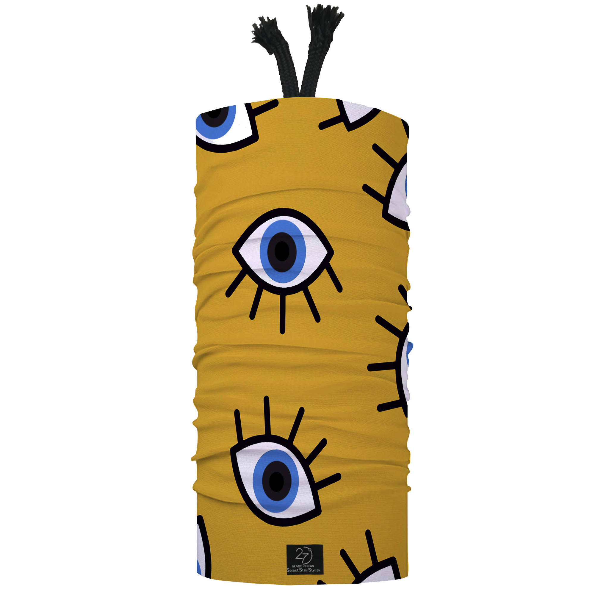  دستمال سر و گردن 27 طرح eye کد Bb12